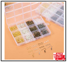 4 Colors Earring Hooks  890 Pcs Earring Making Supplies Kit With Hypoallergenic 