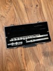 King 610 Flute Usa Silver Plated W  Original Hard Case Untested