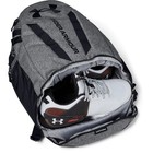 Under Armour Ua Hustle 5 0 Backpack 29l Commuter Bag Laptop Gray black Nwt