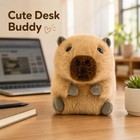 Capybara Plush  5 Inch Palm-sized Cute Stuffed Animal Toy Gift 5 Inch  Brown