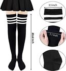 Girls Ladies Women Thigh High Over The Knee Socks Extra Long Cotton Stockings Us
