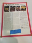 Flyer-atari arabian  Arcade Video Game Advertisement Original See Pic