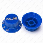 Blue  Gold Numbers St Electric Guitar Knobs Volume Tone Knob For Stratocaster