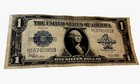 1923  1 One Dollar Silver Certificate   horse Blanket  Note