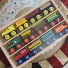 12 Pcs Wooden Train Set Train Toys Magnetic Set Includes 3 Engines  Kid Birthday