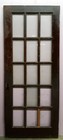 29 x78  Antique Vintage Old Wood Wooden Exterior French Door Window Wavy Glass