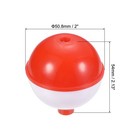 2 Inch Fishing Bobbers  16 Pack Plastic Push Button Round Fishing Float