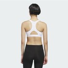 Adidas Techfit White Medium-support Bra Size L Nwt