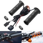 Heated Atv Handlebar Grips   Thumb Warmer - Adjustable Temperature  Comfort Grip