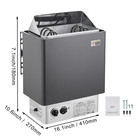 Sauna Heater Stove 3kw Wet   Dry Stailess Steel W  Internal Controller