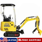 1 8 Ton Mini Excavator Rubber Track With Kubota Diesel  With Side Swing Boom Usa