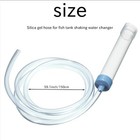 Fish Tank Aquarium Gravel Cleaner Syphon Vacuum Water Changer Pump Siphon4352