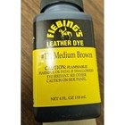 2-fiebings Professional Leather Dye Medium Brown 4oz Bottle 118ml Each