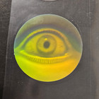 Vintage 80s Sticker 3d Hologram Holographic Creepy Eye Eyeball Sticker 1 5  Rare