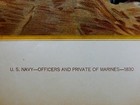 U s  Navy Officers Execute Private Of Marines  Antique 1899 Werner Litho Print