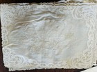Franklin-bayer Linens  Vintage Set Of 8 Lace Placemats With Matching Napkins 