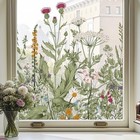 Stained Glass Window Film Static Cling No Glue 17 5x78 7in Privacy Decorative X