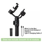 Zhiyun Smooth 5s Ai Gimbal Stabilizer Smartphone For Iphone Android Phone 3-axis
