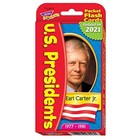 Us Presidents Pocket Flash Cards 56 Two Sided Ages 8-12 Social Studies Teaching