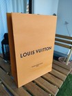 Louis Vuitton Shopping Tote Bag Authentic Empty Paper Gift Bag  14 x10 x4 5  