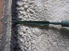Vintage Antique Rusty  Twisted Metal Barn Lightning Rod 3 Legged Miller Quality