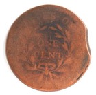 United States 1795 Plain Edge Flowing Hair Liberty Cap Large Cent Copper Coin