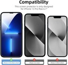 2 Pcs For Apple Iphone 13 Pro Max Tempered Glass Screen Protector Film Cover New