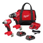      Big Sale Milwaukee M18 Compact Brushless 2-tool Combo Kit New In Box