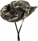 Kids-boys-summer-outdoor-camo-fishing-sun-hat - Uv-protection-bucket-boonie-hat