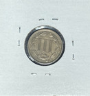 1881 Three Cent Nickel   Vf  nice Coin 