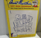 Aunt Martha s Hot Iron Transfers Unused Vintage Embroidery Patterns Lot Of 5
