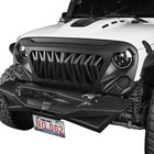 Shark Grille Matte Black Replacement Grill Abs For 2007-2018 Jeep Wrangler Jk