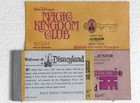 1972 Disneyland Junior Ticket Coupon Book Complete Unused Walt Disney Vtg 1970s