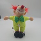 Vintage Play By Play Clown Glasses Plush Stuffed Animal