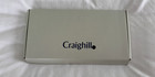 Craighill Cal Black Carbon Steel Bookends  pair  Brand New In Box