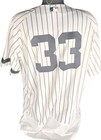 2017 Ny Yankees Greg Bird Game Used  33 Pinstripe Jersey        Mlb Hologram   Loa