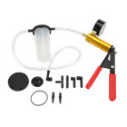 Car motorcycle Hand Vacuum Pressure Pump Tester Brake Fluid Bleeder Bleeding Kit