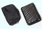 Tumi For Delta Amenity Travel Bag Hard   Soft Shell Toiletry Kit Case Lot Of 2