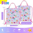 Rlgpbon Drawstring Backpack For Kids  Girls   Boys - Swimming  Gym   Dance Ba   