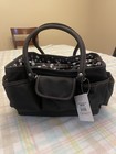 Everything Mary Deluxe Tote Organizer Black Sewing Craft Caddy Storage Scrapbook