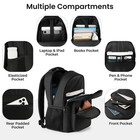 Yamtion Laptop Backpack For Men And Women  Black Backpack  School Backpack Fo   