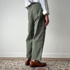 1970s Vintage French Workwear    adolphe Lafont    Work Pants Size 46