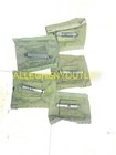 Qty 5 Army Usmc First Aid   Compass Pouch Carrier Case W  Alice Clip Military Vg
