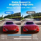 High Speed 8k 60hz Hdmi 2 1 Cable 3ft 48gbps 4k 120hz Cord Hdr Earc Ps5 Xbox Red