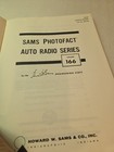 Original Sams Photofact Auto Radio Series Service Repair Manual Book Ar-166