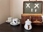 Maurice Sendak   s Little Bear Picnic Wicker Basket Tea Set 