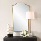 Uttermost Demure 08239 Antique Gold Leaf Vanity Mirror 24x40