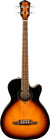 Fender Fa-345ce Auditorium Acoustic Electric Guitar Natural Flame Maple - Demo