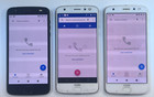 Lot Of 3 X Unlocked Verizon   Sprint Motorola Xt1789 Moto Z2 Force Smart Phones