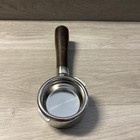 58mm Coffee Bottomless Portafilter 2 Ears W filter Basket wood Handle For Gaggia